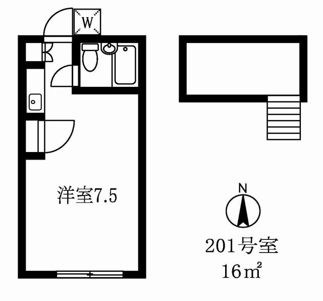 第二コーポ石原 2階 物件写真