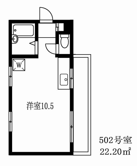 フラワー東高円寺 5階 物件写真