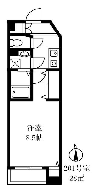 ミラコスタ高円寺 2階 物件写真
