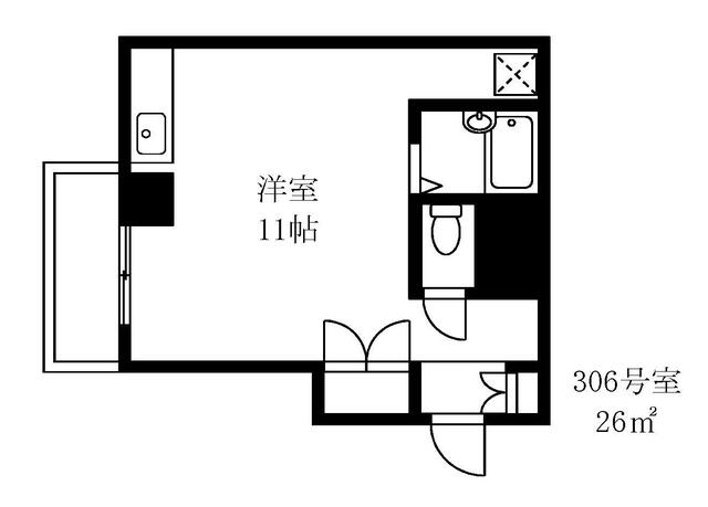 宇佐見マンション 3階 物件写真