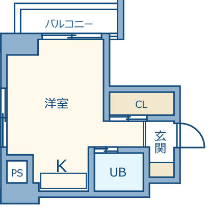 メゾンドール追分 2階 物件写真