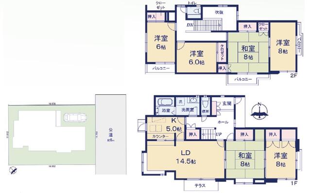 detached 埼玉県比企郡小川町みどりが丘５丁目 地図を見る
