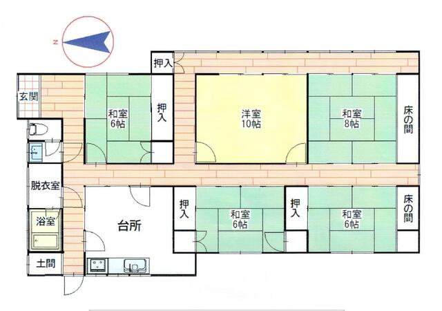 detached 新潟県柏崎市大字新道