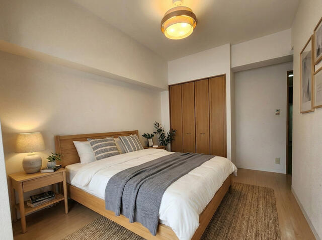 リビング以外の居室／洋室６．５帖　※配置してある家具や小物はＣＧによるイメージ画