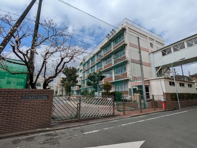 江戸川区立松江第二中学校 (1,400m)