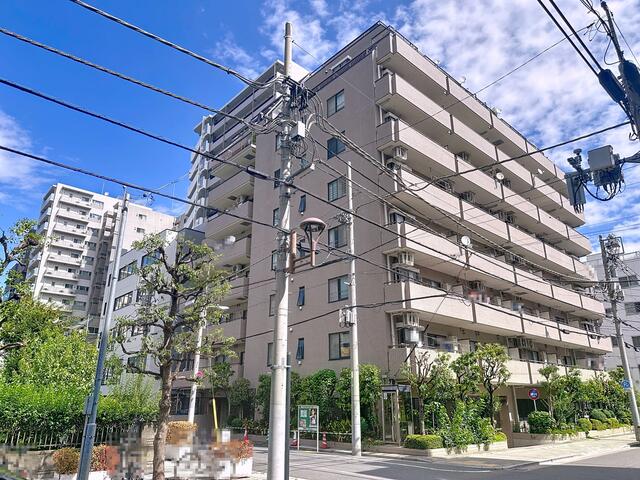 現地（外観）／道路を挟んで西側には緑の多い敷地の協会がありれます♪／撮影日2025-09-21