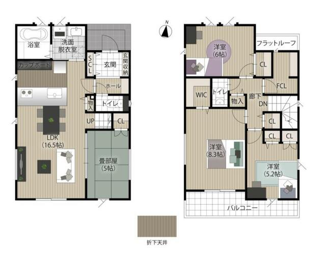 detached 東京都福生市加美平３丁目