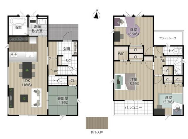 detached 東京都福生市加美平３丁目