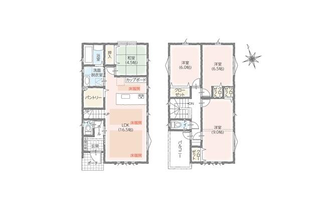 detached 東京都武蔵村山市中央３丁目 地図を見る