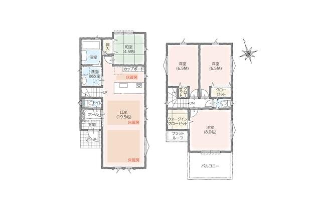 detached 東京都武蔵村山市中央３丁目 地図を見る
