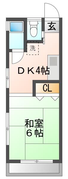 宮城荘 2階 物件写真 2