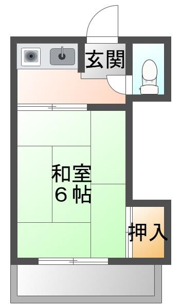 メゾン白樺 2階 物件写真 2