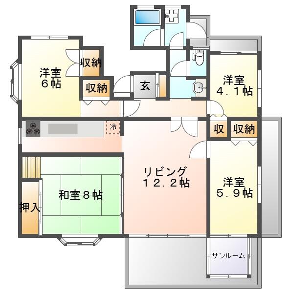 第一荻窪コーポ 3階 物件写真 2