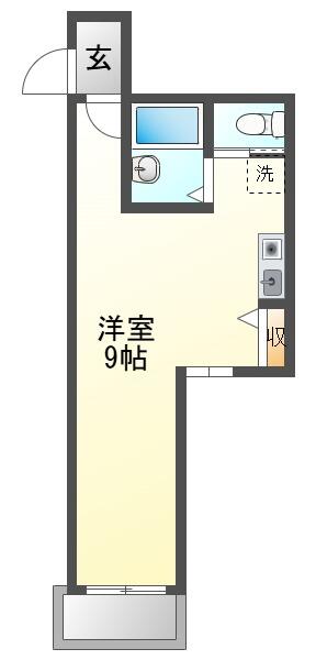 メゾンドプレステージ 3階 物件写真 2