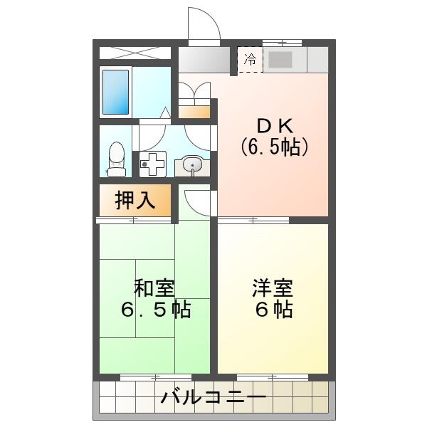 メゾン柊 2階 物件写真 2