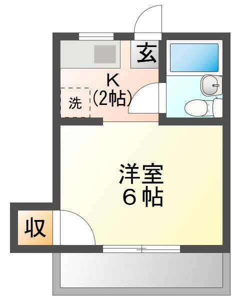 スカイヒルズ 1階 物件写真 2