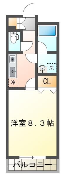 ハイツけやき七番館 3階 物件写真 2