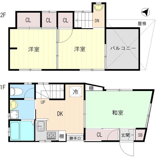 detached 東京都北区十条仲原４丁目 地図を見る