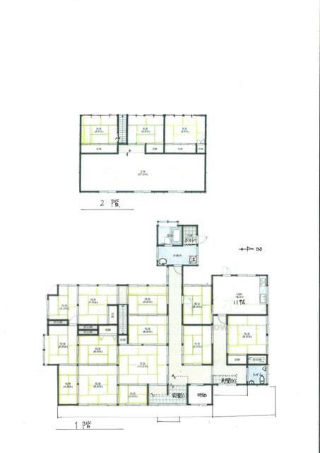 和室中心の１６ＬＤＫ