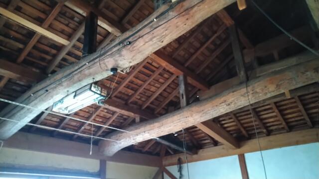 リビング以外の居室／２階の大空間の天井／撮影日2025-10-04