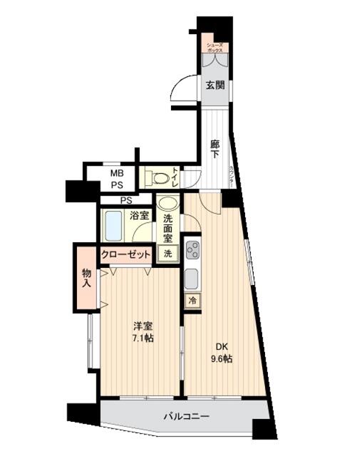 パークウェル方南町 7階 物件写真