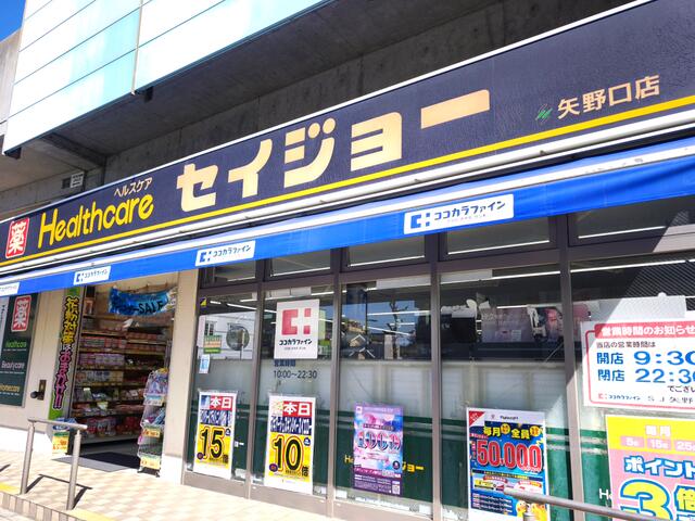ヘルスケアセイジョー矢野口店 (485m)