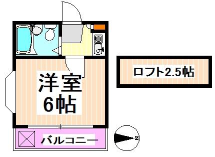 レオパレスダイヤ 2階 物件写真