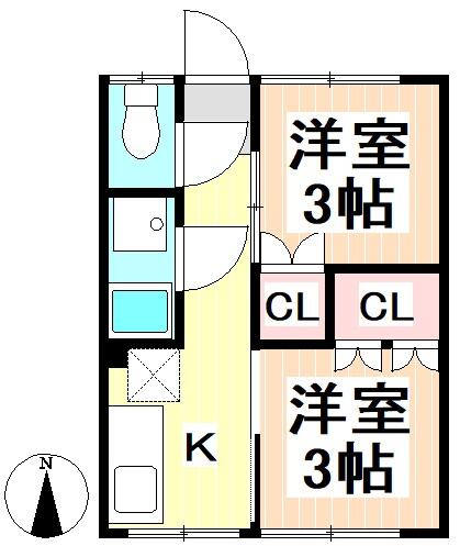 コーポ千代  F 物件写真