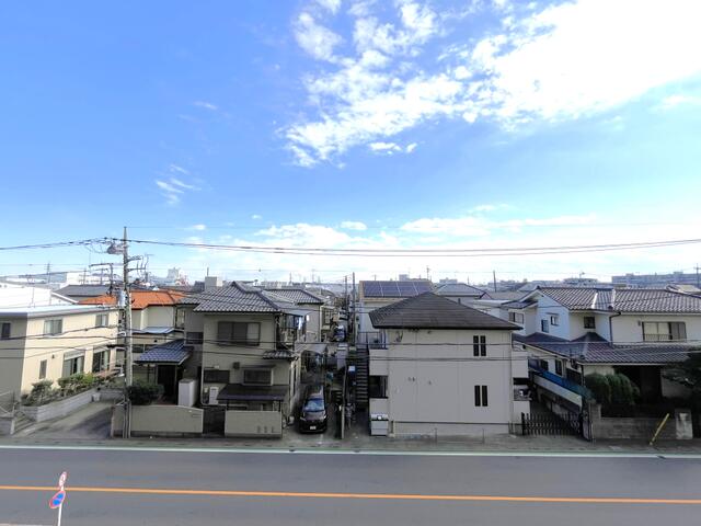住戸からの眺望／現地からの眺望（２０２５年１１月）撮影南東向きバルコニーから