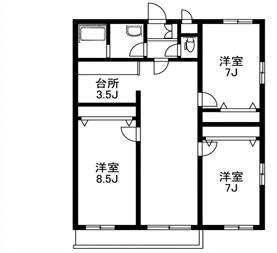ヘリオス３７８小平栄町 3階 物件写真 2