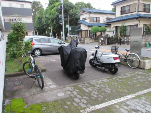 （自転車＆バイク）駐輪可能