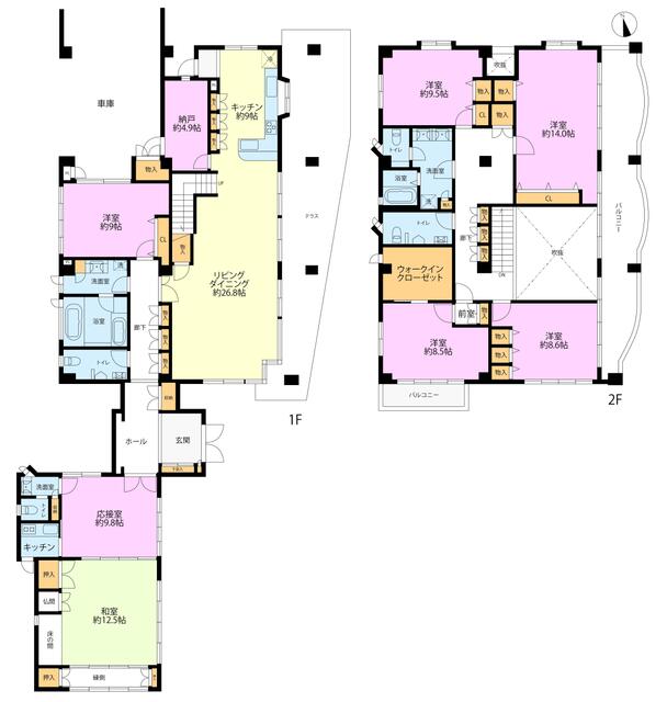 神奈川県横浜市の一戸建て | 1.4億円 | 7SLDK | 488.17m² | Akiyama house finder