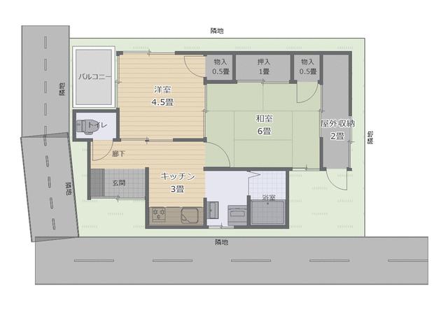 detached 東京都板橋区中台１丁目 地図を見る