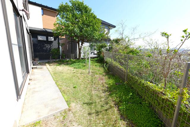 庭／屋外も専有できるって意外とぜいたくな気分です：プライベートガ／撮影日2025-04-14