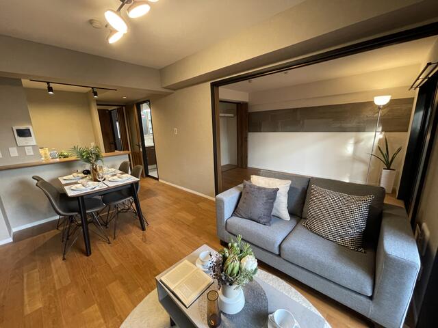 リビング／これぞ家族団らん。