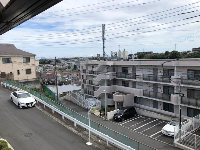 住戸からの眺望／高台なので通風・眺望良好です