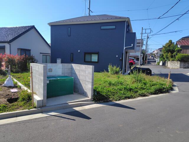 現地（外観）／建物建築前の土地写真