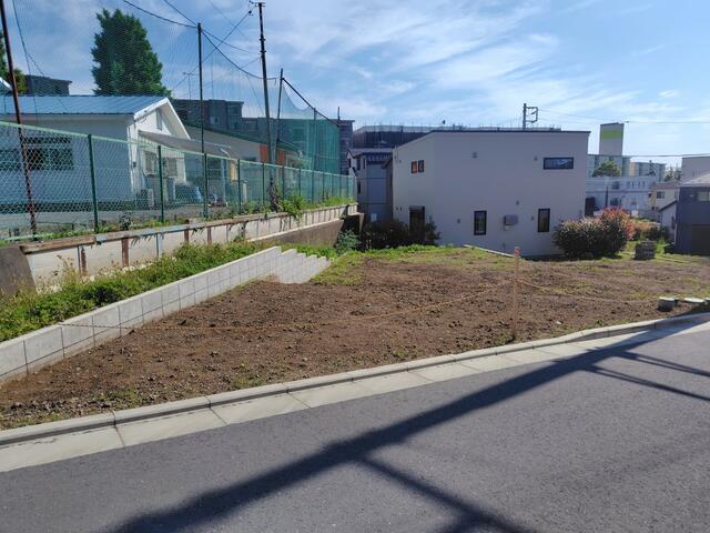 現地（外観）／建物建築前の土地写真