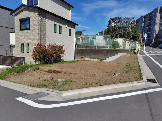 現地（外観）／建物建築前の土地写真