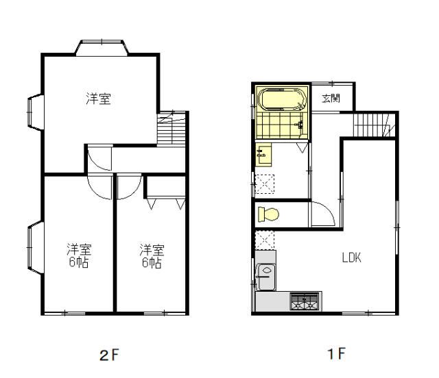 神奈川県横須賀市の一戸建て | 1580万円 | 3LDK | 60.99m² | Akiyama house finder