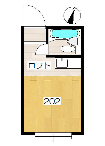 間取り図／ブランシェ百合ヶ丘　２０２