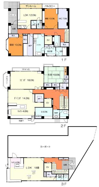 house for sale in 小田原市, Kanagawa | ¥138,000,000 | 4SLDK | Akiyama hou…