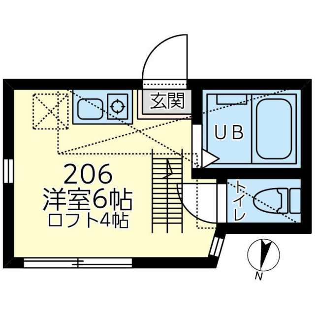 【ハトマークサイト】神奈川県川崎市川崎区渡田山王町の ワンルーム アパート