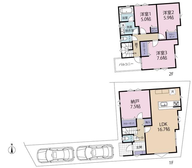 神奈川県横須賀市の一戸建て | 3380万円 | 3SLDK | 104.03m² | Akiyama house finder