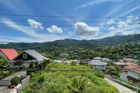 住戸からの眺望／四季の移ろい感じる山々の美しい稜線を眺めます
