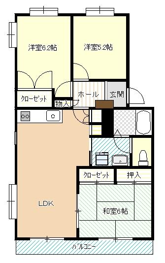 間取り図／６７．９６㎡