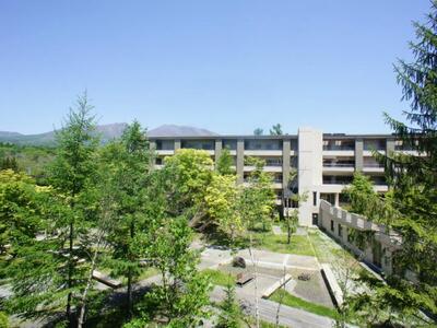 現地（外観）／浅間山が見えます。