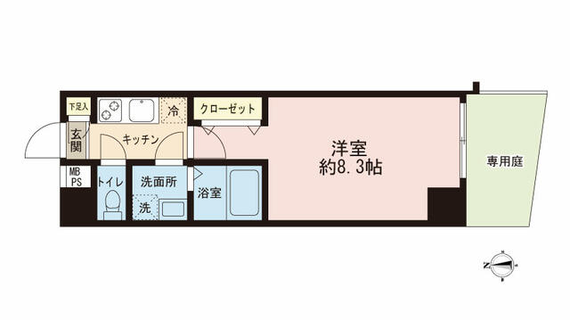 クレヴィスタ光が丘 1階 物件写真