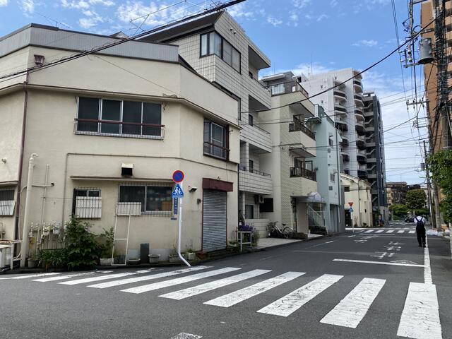 現地土地／北西より
