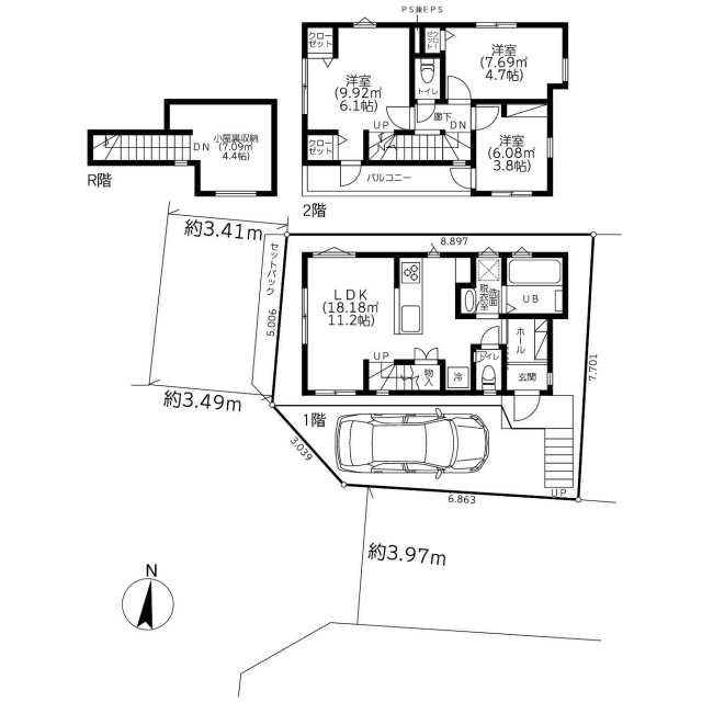 detached 神奈川県大和市上草柳８丁目